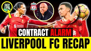 🔴🚨 CONTRACT ALARM: ✅ JANUARY TRANSFER PLANS DISCOVER, Liverpool FC recap | TRENT'S, VAN DIJK BID!