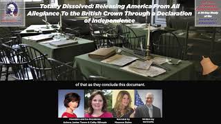 Val Crofts | Totally Dissolved: Releasing America From All Allegiance To the British Crown