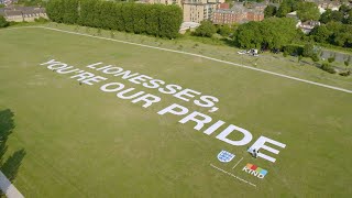 100m good luck message for Lionesses revealed as they fly off to world cup