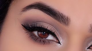 Soft Grey Smokey Eye Tutorial | Makeup Obsession