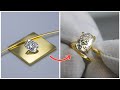 How It's Made: Gold Cushion Cut Engagement Ring