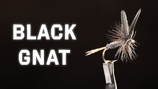 Black Gnat Dry Fly | Best For Trout? | Fly Tying Tutorial