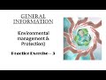 CSE Review - Practice Exercise 3: Environmental Management and Protection