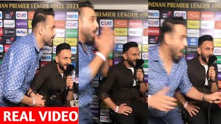 Irfan Pathan shocked in CSK vs GT Final Match Last Ball Commentary in Nail Bitting Match  ipl2023
