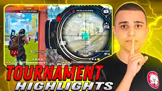 TOURNAMENT HIGHLIGHTS AS A SNIPER PLAYER | لقطات في البطولات بطريقة اللعب الجماعي 🏆