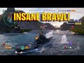 One of The Most Intense Mid Brawls I've Ever Been In! (World of Warships Legends)