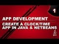 Create a Clock in Java and Netbeans