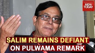 CPI Leader Mohammed Salim Refuses To Take Back Statement On Pulwama