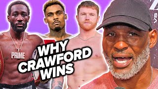 Bernard Hopkins BOLD Prediction - Crawford will beat Canelo! Gives Charlo KEY to beating Canelo