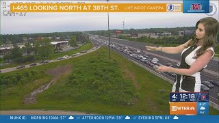 Indy 500 race day traffic | 8 a.m. Update | Track Team 13