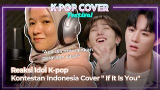 Download Reaksi KPOP Idol Mendengar Juara 3 Song Cover dari Indonesia | 2022 KPOP COVER Festival mp3