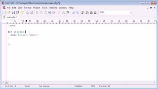 Beginner PHP Tutorial 27 for Loop
