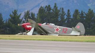 Warbirds Over Wanaka 2018 Yak 3 Plane Crash