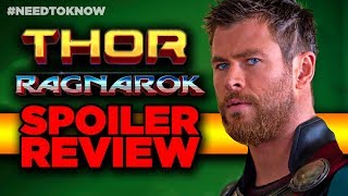 Thor Ragnarok REVIEW! What Makes Ragnarok the Funniest MCU Movie? #needtoknow