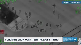‘Teen takeover’ trend leads to nearly two dozen arrested in Tampa