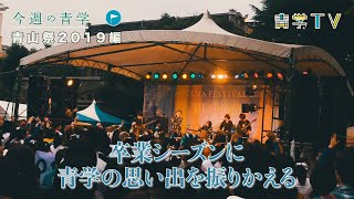 今週の青学〜思い出編〜「青山祭2019テーマソング」