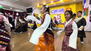 Kids Performance on Changu Samne by Karma Tseten at Manang Samaj Holtangba Losar 2025 in New York.