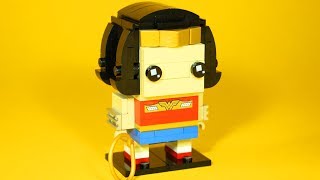How to Build LEGO Wonder Woman | Custom LEGO Brickheadz
