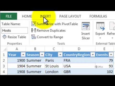 Getting Started with Power View in Excel 2013 Getting Started with Power View in Excel 2013