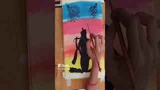 Shri Krishna | shorts | Painting | Timelapse | how to draw