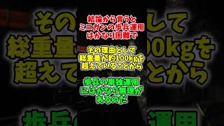 Q:映画でよく見るミニガンの歩兵運用って可能なの？