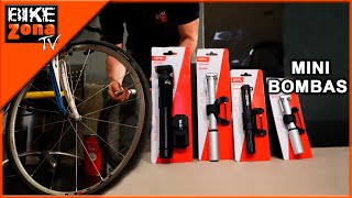 4 minibombas para bicicleta ZÉFAL. Contigo en todas tus salidas  | UHD 4K