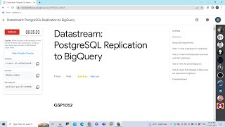 Datastream: PostgreSQL Replication to BigQuery #gcp #arcade #qwiklabs #googlecloudplatform