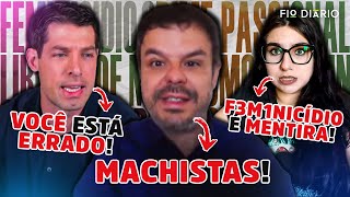 FEM1NICÍDI0 EXISTE? MARCO ANTÔNIO COSTA E EDUARDA CAMPOPIANO DISCORDAM DE ADRILLES E GERAM DEBATE