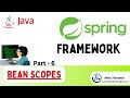 Spring Bean Scopes | Part - 6 | Singleton | Prototype | Spring Framework Tutorial | Bean Scopes 2024