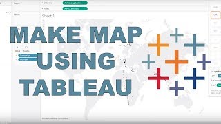 How to make a map with latitude and longitude locations