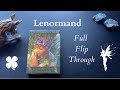 Lenormand Full Flip Through | Fairy Lenormand Oracle Cards