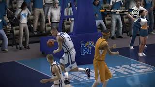 NCAA March Madness 08 - Tennessee Volunteers vs Memphis Tigers - Updated to 2007 2008 Rosters