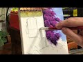 aprende a pintar una casa espatulada con primavera.