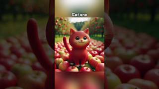 Cute cat turns into fresh fruit#cat #cute #funny