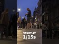 How to do SLOW SHUTTER SPEED Street Photography! 🔥 #SHORTS