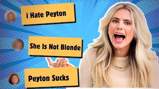 PEYTON Reacts to the WORST Mean Comments Ever!