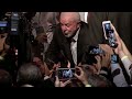 brazil s president elect lula in tears as he speaks on fight against hunger