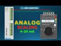 Analog scaling by using signal generator and Delta analog module