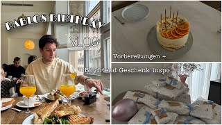 BIRTHDAY Preparations \u0026 ich zeige euch was ich ihm schenke!! *inspo* -VLOG