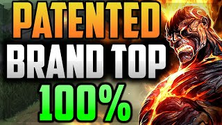 My Patented Brand BREAKS Top Lane 100%🏅 (NO COUNTERPLAY💀) - League of Legends