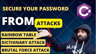 Secure your password with Hash salt | Encryption vs Hash vs salt | How to add salt to Hash password