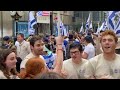 jewish new yorkers join oct. 7 hostage families for israel day parade march