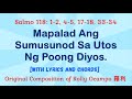 for 12 February 2023 Mass | Salmo 118 (Version 2) : Mapalad Ang Sumusunod Sa Utos Ng Poong Diyos.