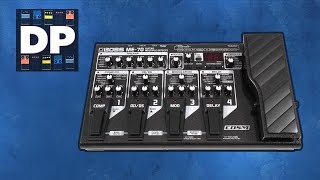 Boss ME - 70 Pedal Demo Review en español