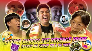 KUNAFA CHOCOLATE REVENGE PRANK (SARAP NA SARAP SILA SA UNA) | CHAD KINIS VLOGS