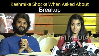 Rashmika Mandanna Diverts The Reporter When Asked About Breakup | Vijay Devarakonda | Rakshit Shetty