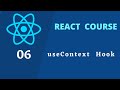06.  React usecontext hook | in Hindi/Urdu