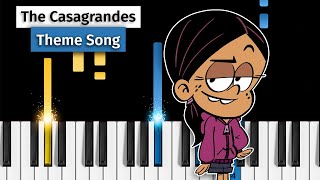 The Casagrandes Theme Song - Piano Tutorial / Piano Cover