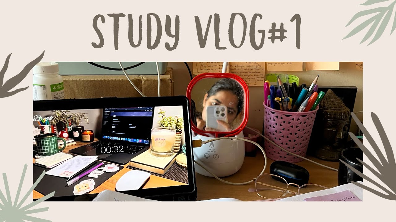 A Productive Day In My Life Study Vlog Youtube