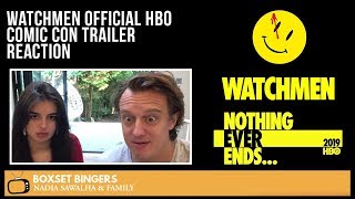 Watchmen  HBO COMIC CON Trailer - The Boxset Bingers REACTION